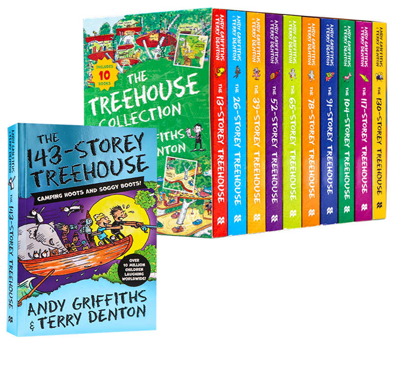 小屁孩樹屋歷險記11冊套裝 Storey Treehouse Collection (包Zeek直送屋企)